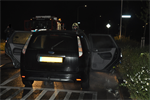 Melding 23.28 Prio 1 Brand Wegvervoer Personenauto Lutkepost Buitenpost